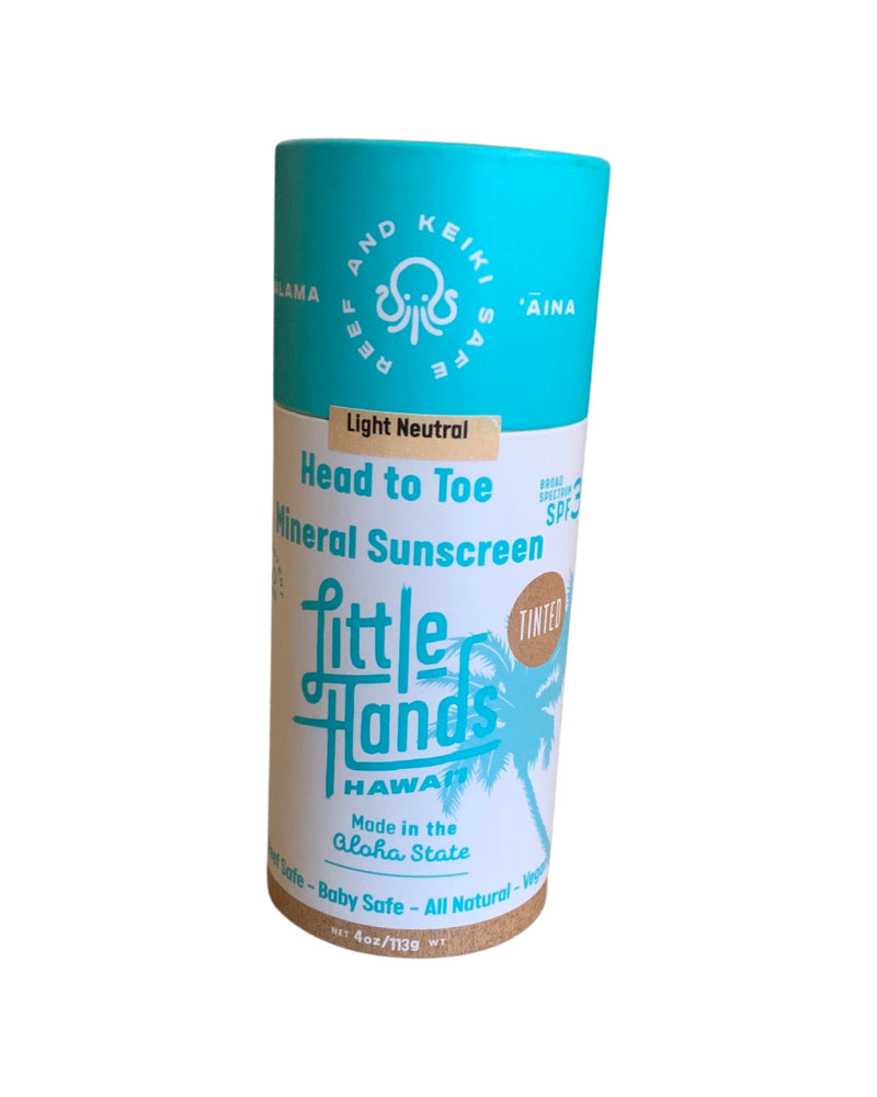 Little Hands Mineral Sunscreen Head to Toe