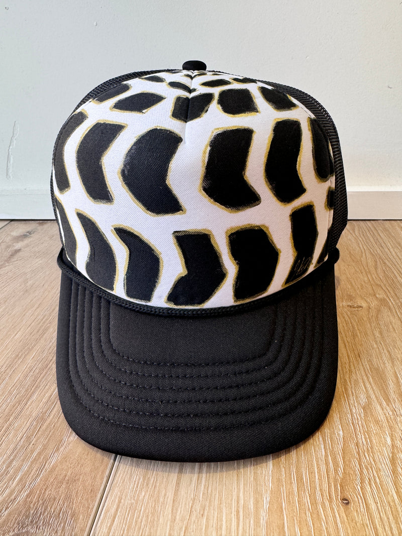 Shell Handpainted Hat