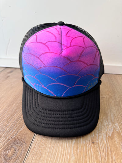 Mermaid Handpainted Hat