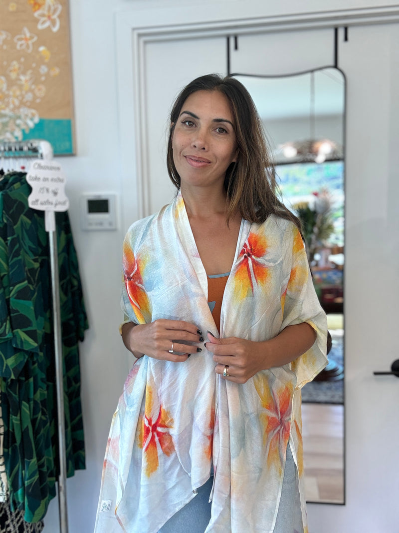 Plumeria Heaven Kimono