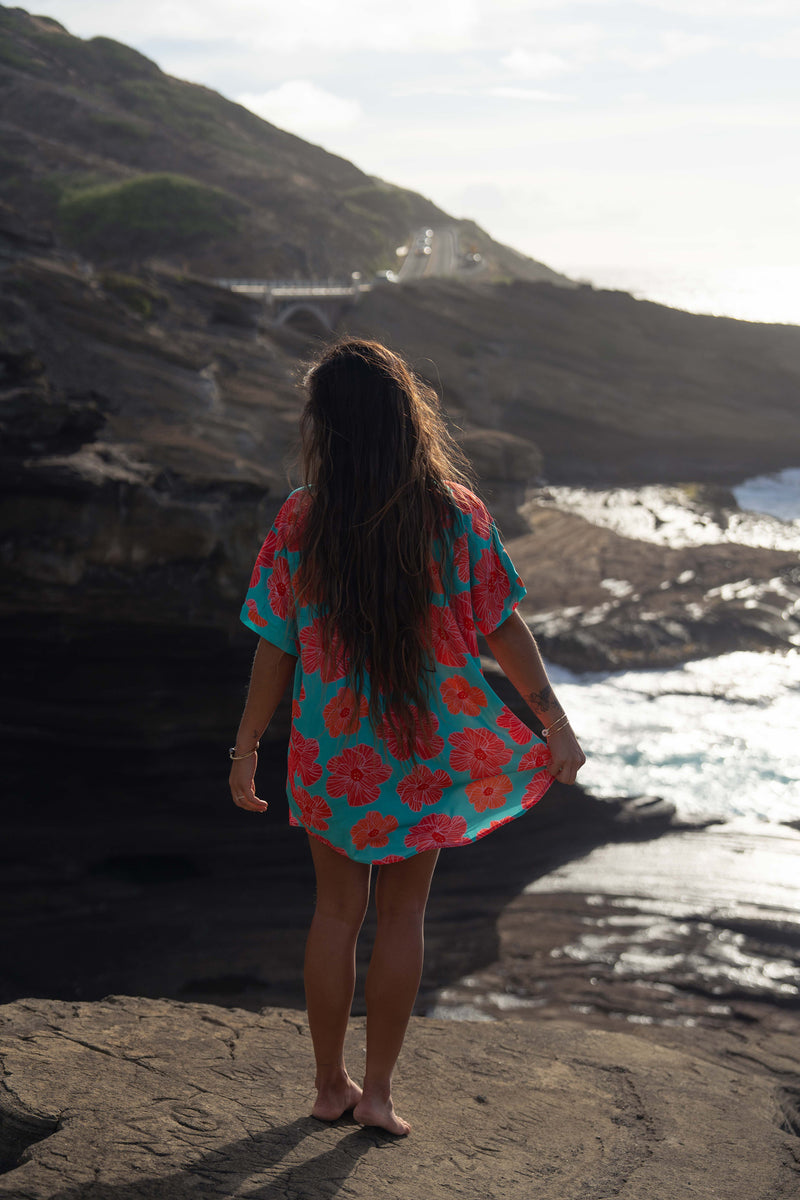 Women’s Oversized Shirt in Retro Hau