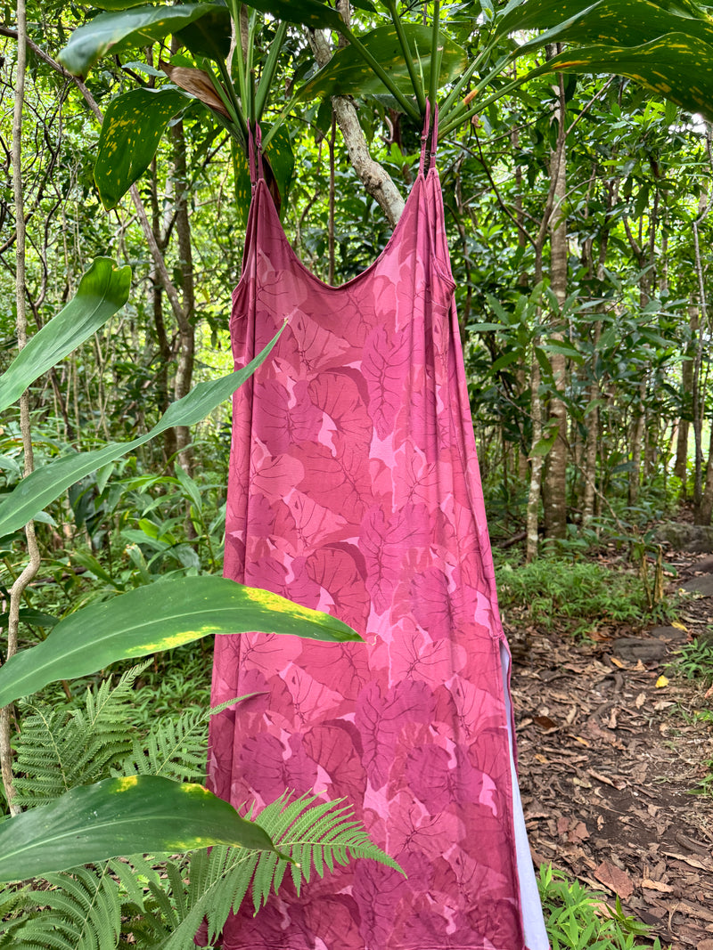 Womens Maxi Dress In Rose Kalo