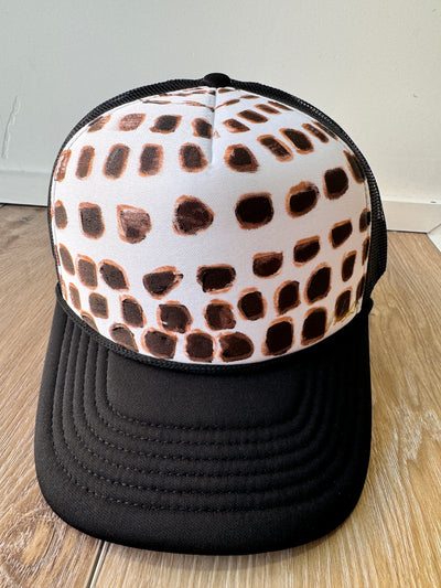 Shell Handpainted Hat