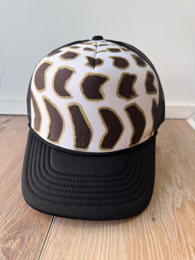 Shell Handpainted Hat