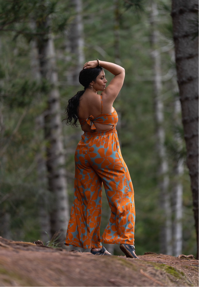 Women's Tie Back Jumper in Valley