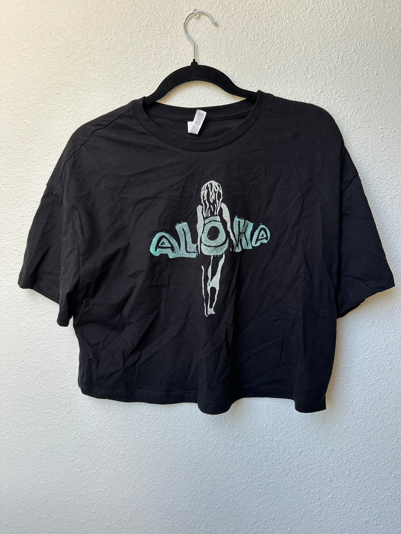 Aloha Board Crop Tee