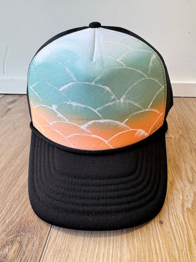 Mermaid Handpainted Hat