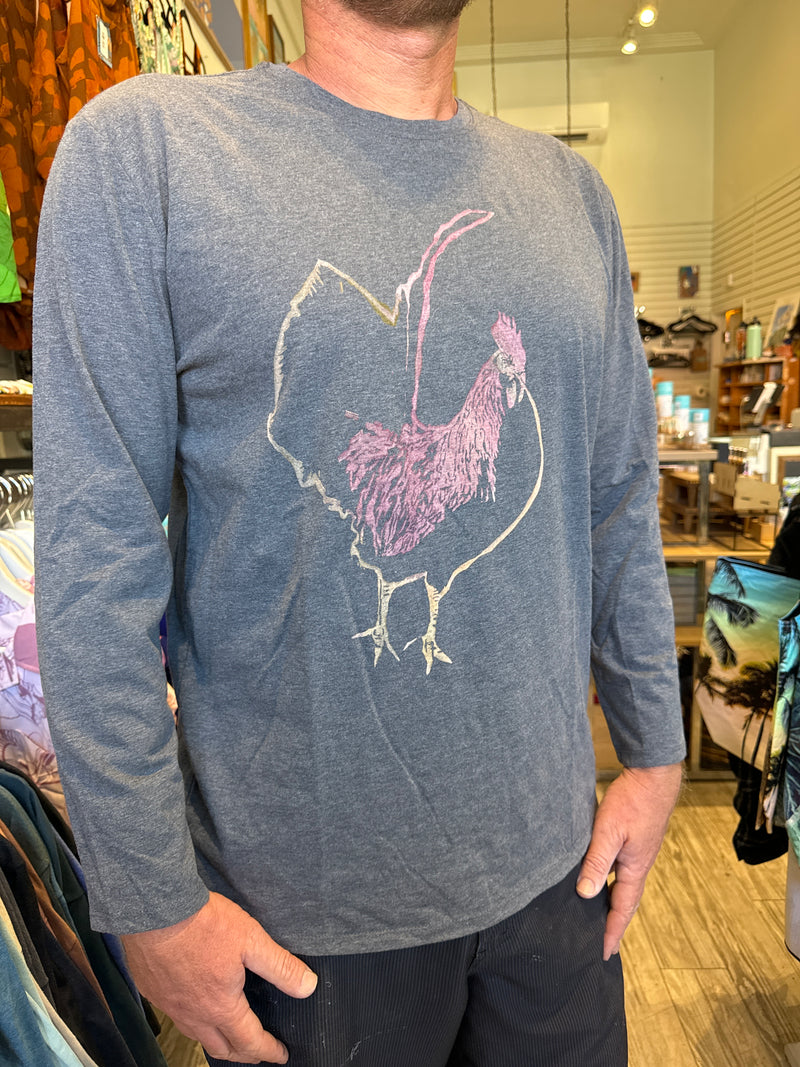 Rooster Unisex Longsleeve