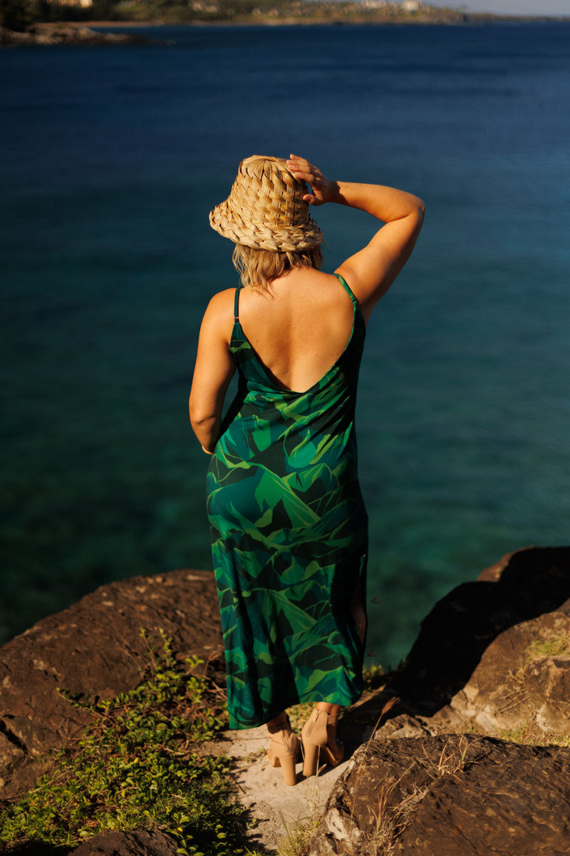 Womens Maxi Dress In Endless Mauna