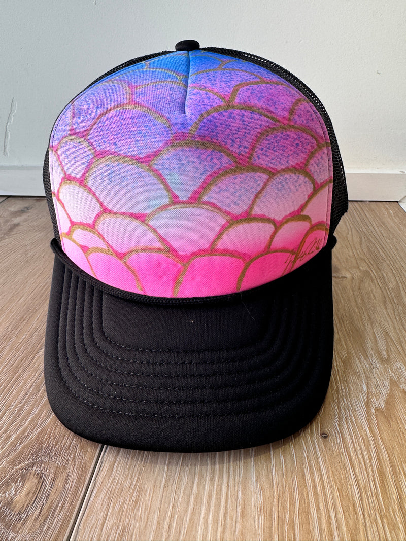 Mermaid Handpainted Hat