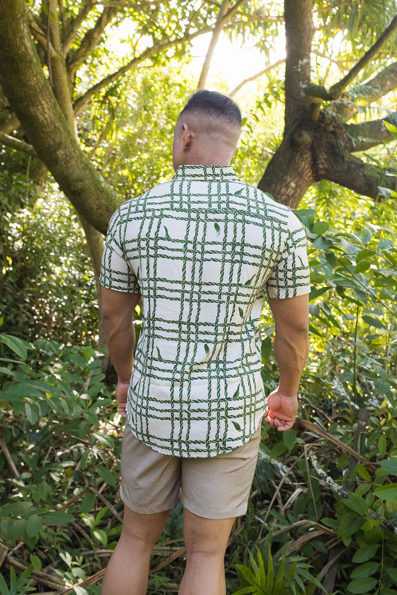 Mens Aloha Tee in Ti’ Palaka