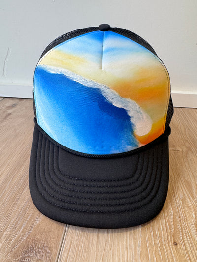 Sunset and Kai Handpainted Hat