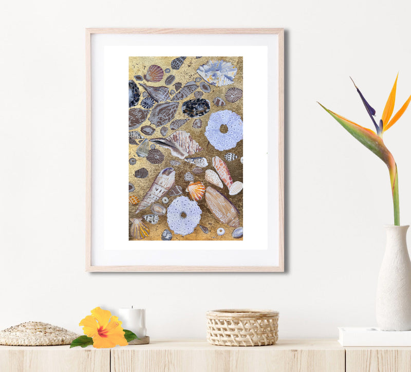 Shell Treasure Matted Print