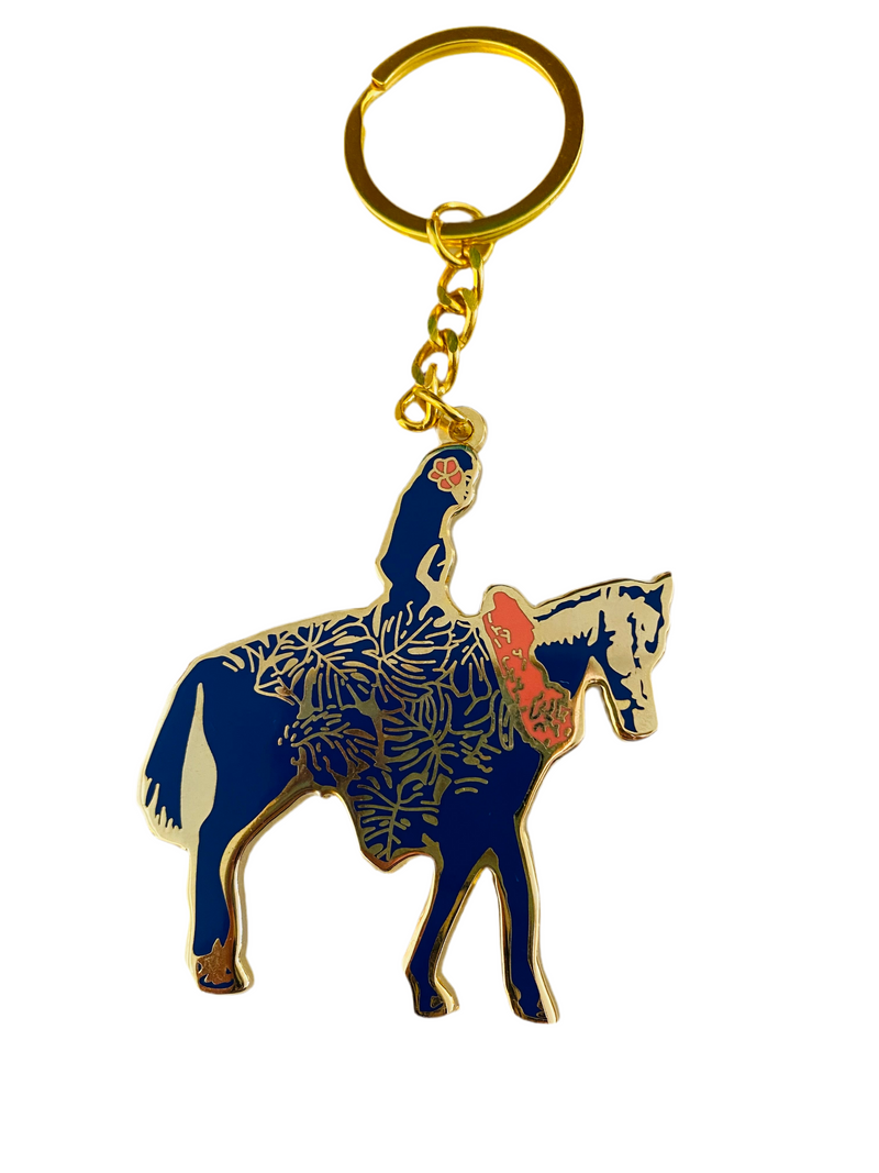 Pa’u Rider Keychain