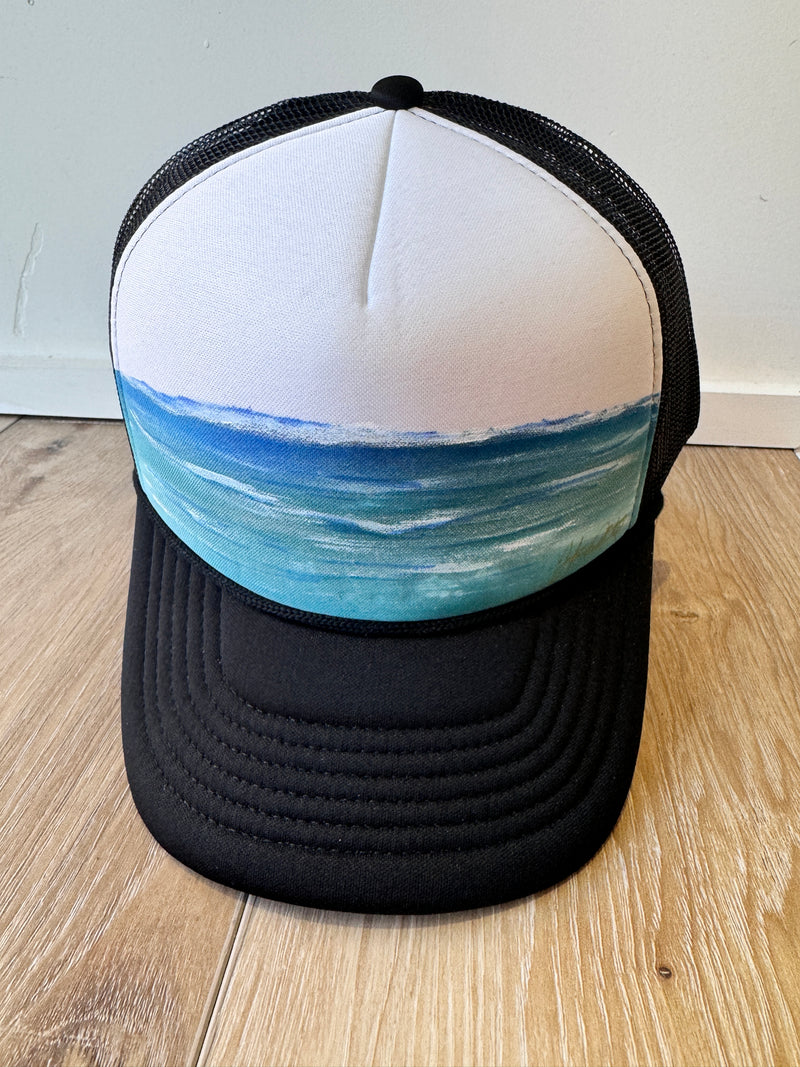 Sunset and Kai Handpainted Hat