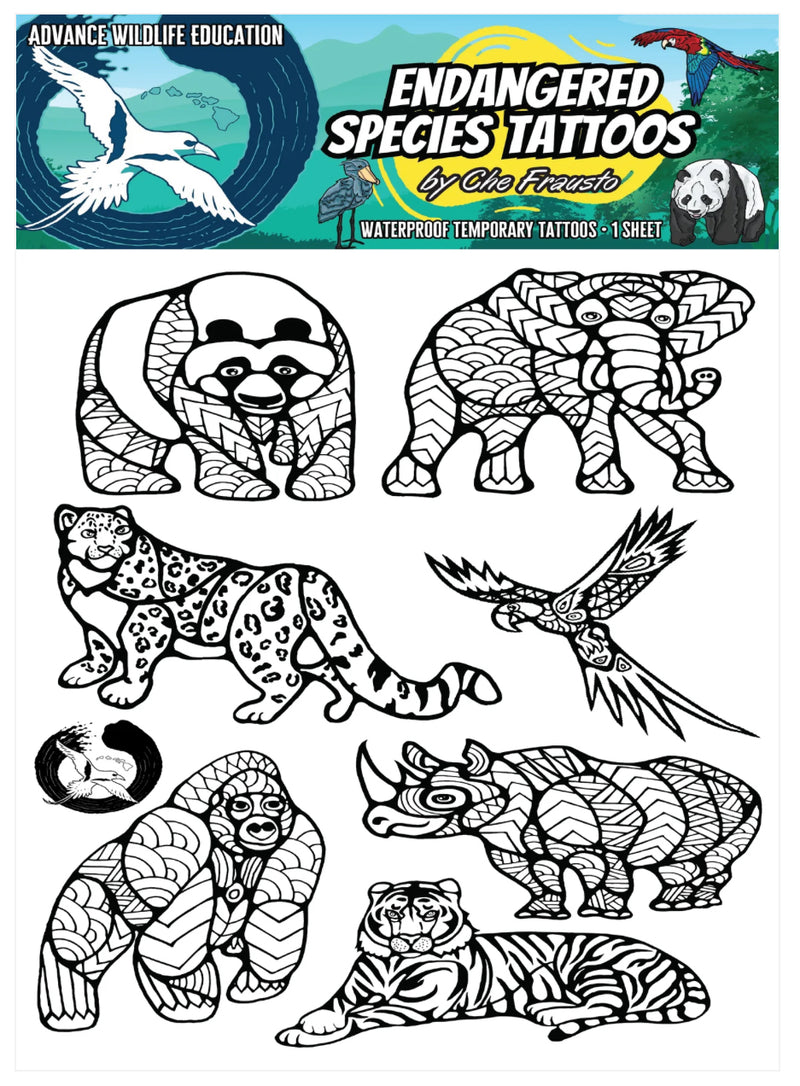 Advance Wildlife Education Stickers & Tattoos