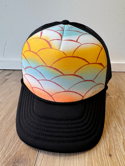 Mermaid Handpainted Hat