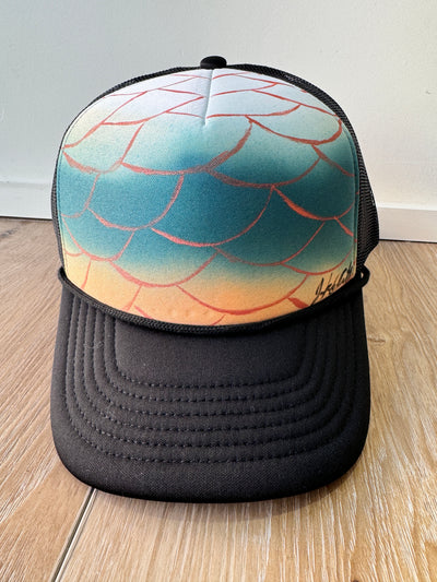 Mermaid Handpainted Hat