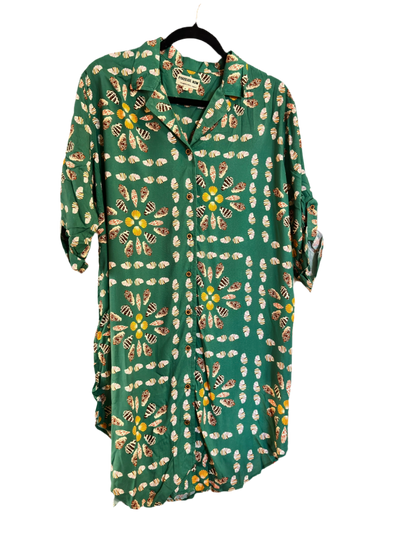 Women's Shirt Dress in Shell Quilt