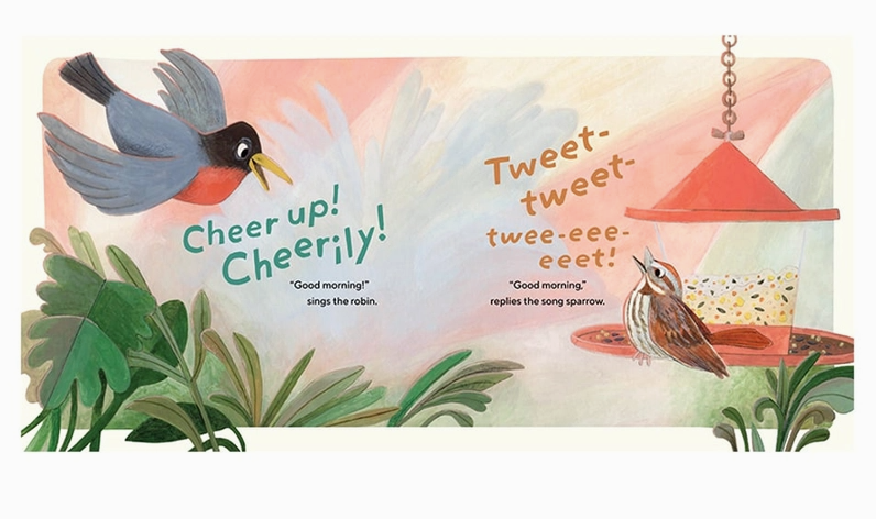 Birds Have A Lot To Say Picture Book For Children