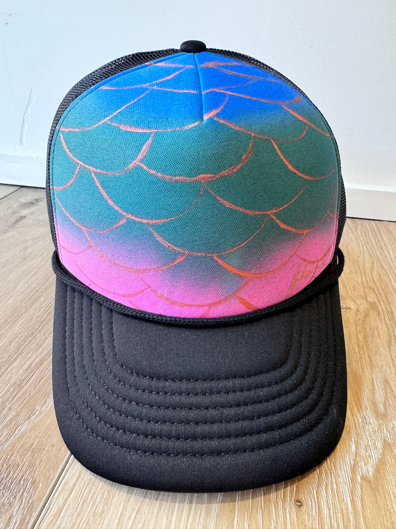 Mermaid Handpainted Hat