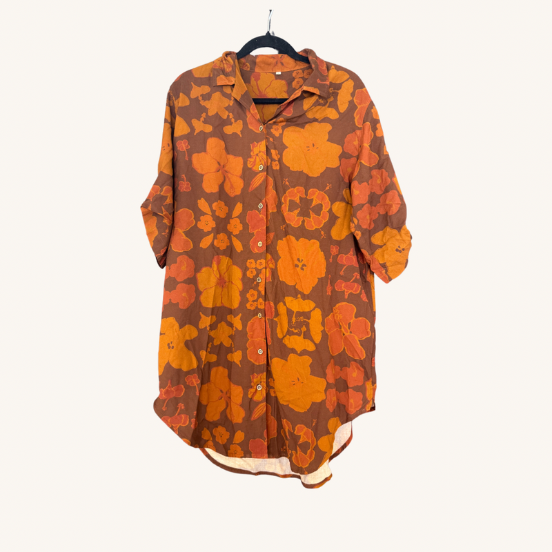 Women’s shirt dress in Pua Power