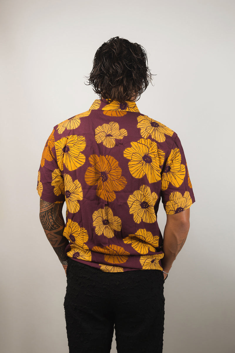 Mens Aloha Tee in Hau
