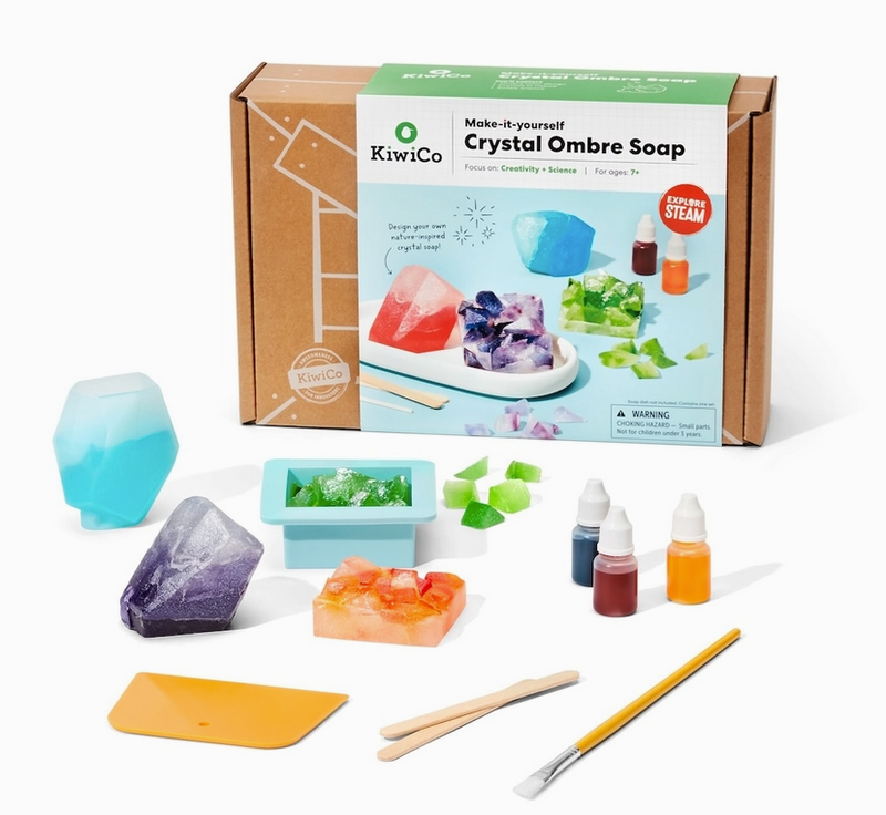 Crystal Geode Soapmaking Kit, Diy Soap Making Kit For Kids