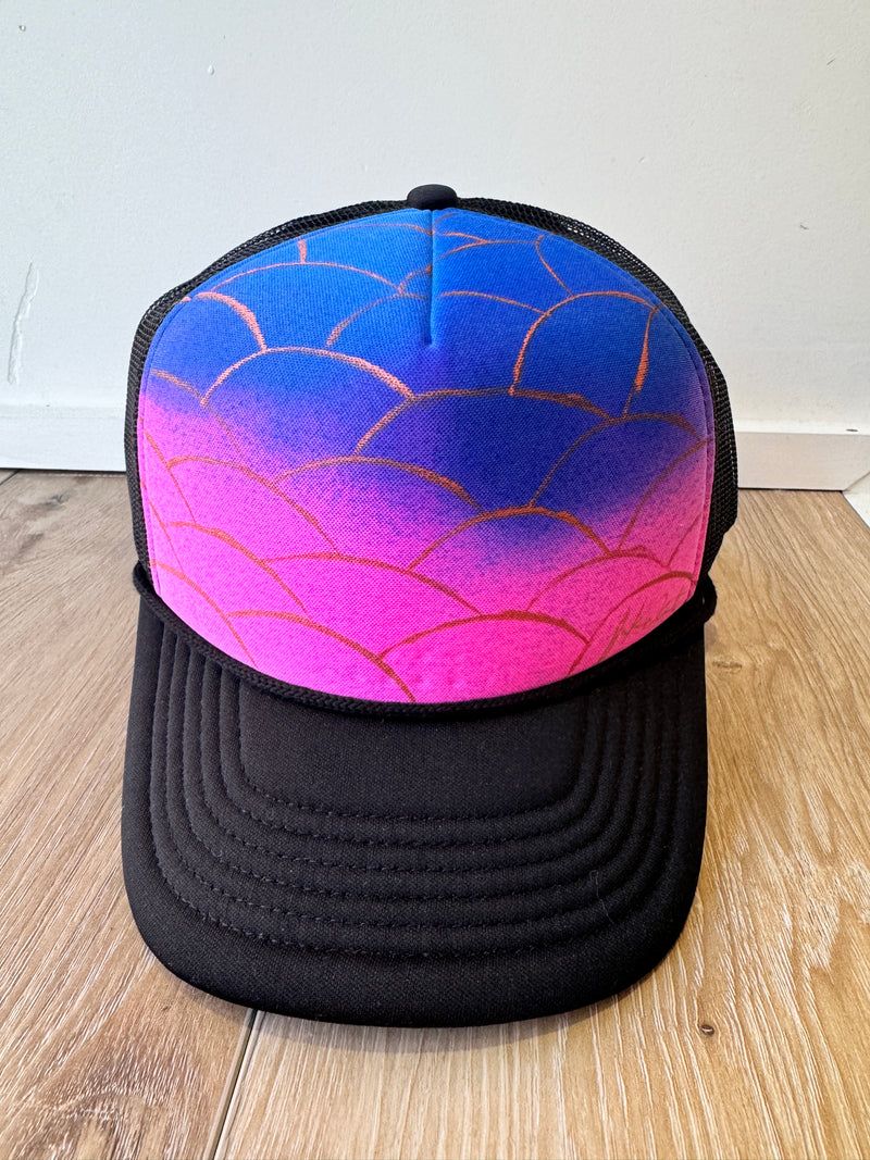 Mermaid Handpainted Hat