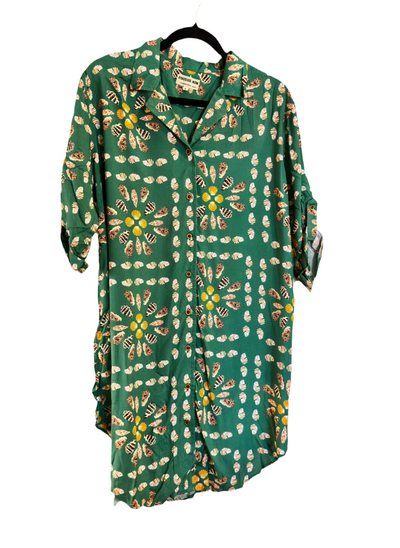 Women's Shirt Dress in Shell Quilt