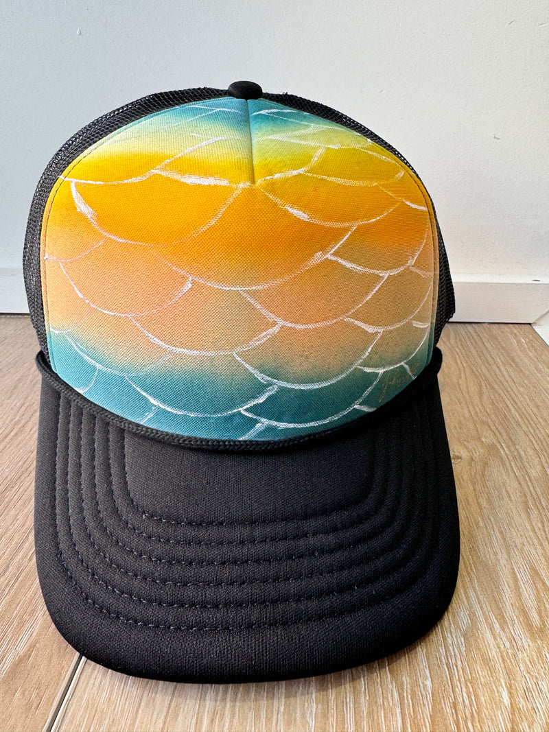 Mermaid Handpainted Hat