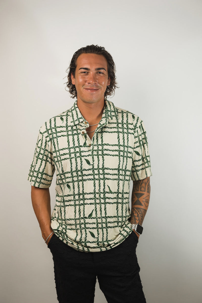 Ti’ Palaka Stretch Bamboo Polo