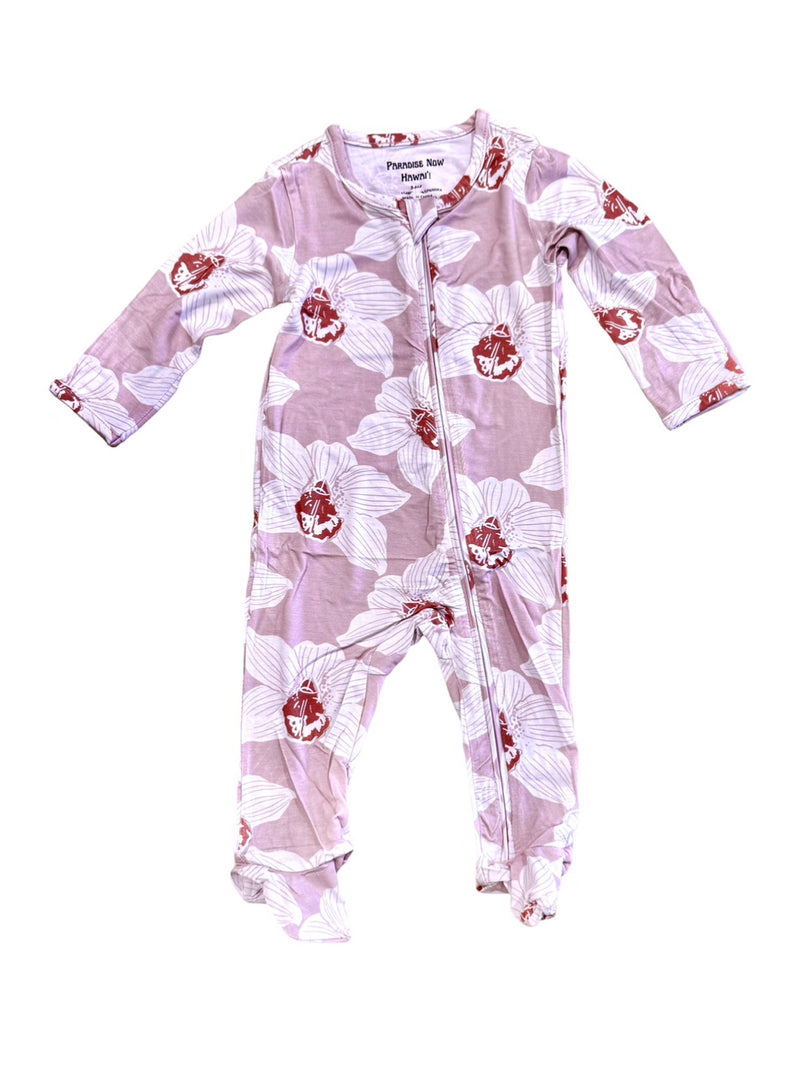 Long Sleeve Keiki Romper in Bella