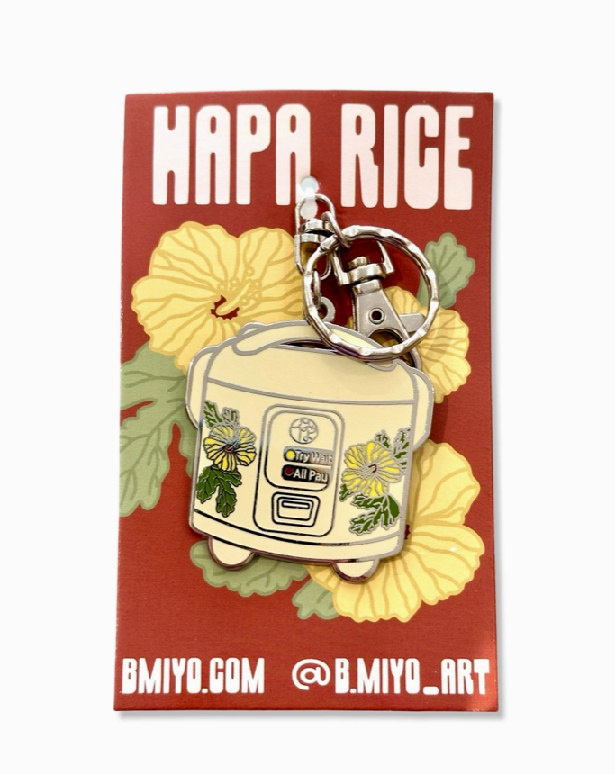 Hapa Rice Keychain