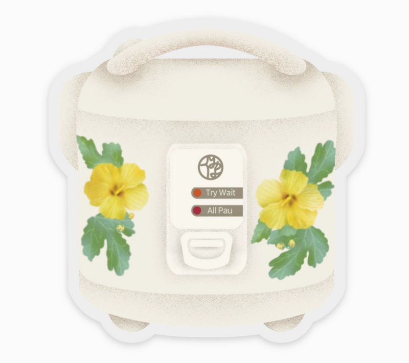 Hapa Rice Sticker