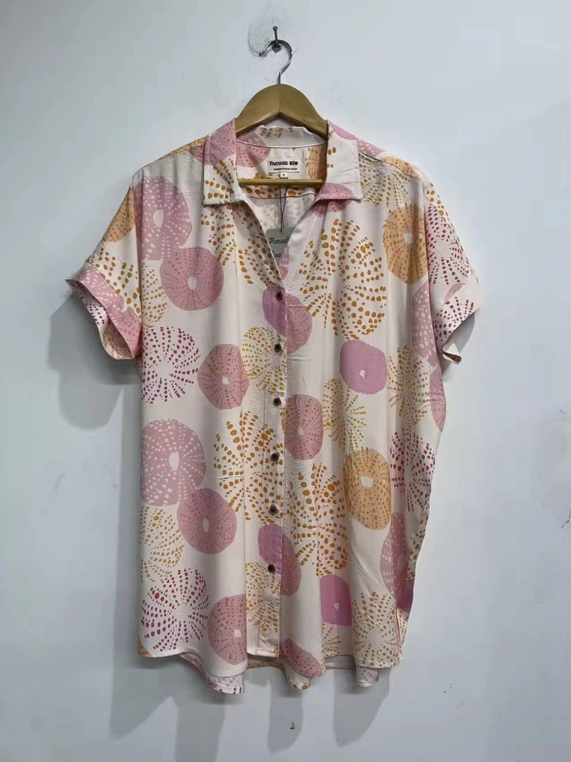 Women’s Oversized Shirt in Urchin Bliss