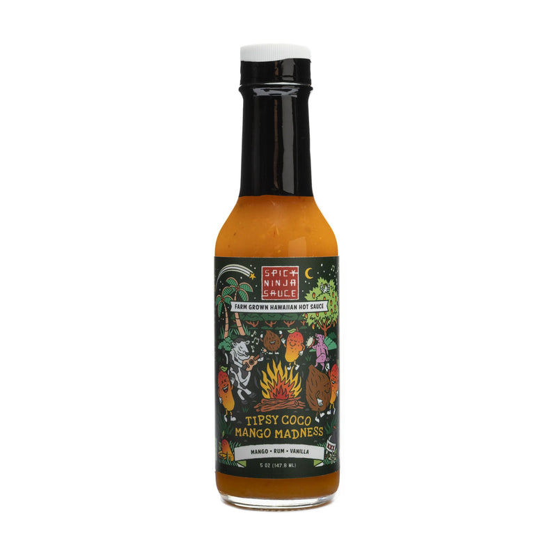 Spicy Ninja Hot Sauce: Tipsy Coco Mango Madness