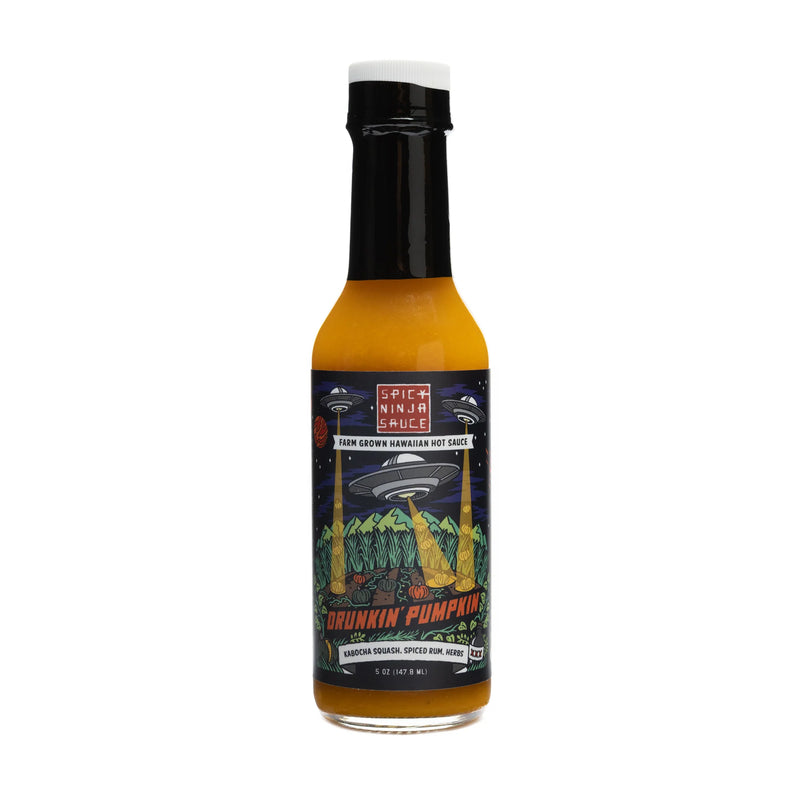 Spicy Ninja Hot Sauce: Drunkin’ Pumpkin