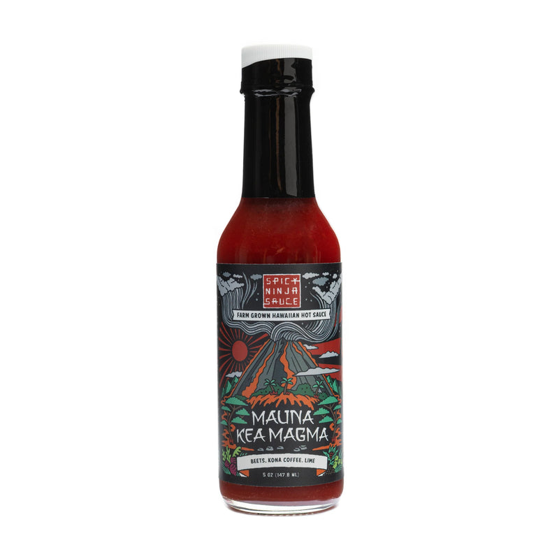 Spicy Ninja Hot Sauce: Mauna Kea Magma