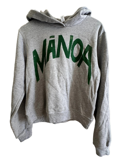 Manoa women’s Hoodie in Grey and Green