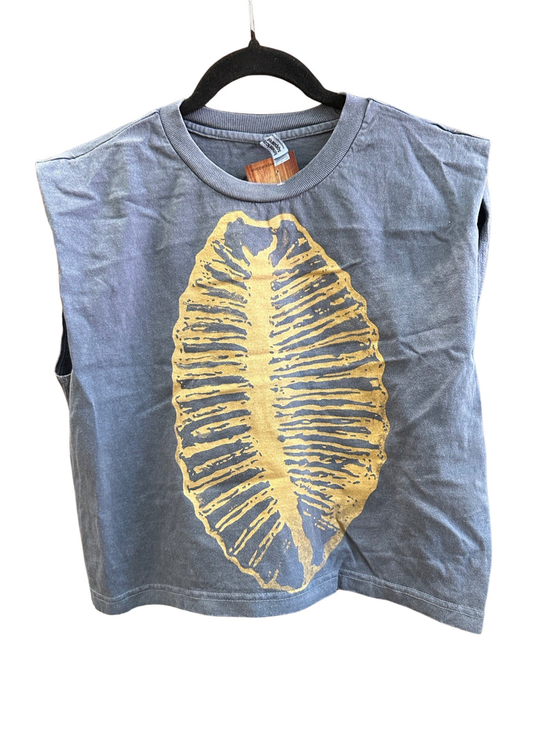 Cowrie Garment Dyed Heavyweight Muscle Tee