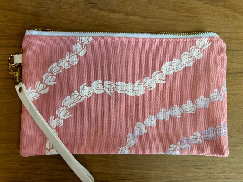 Hand Printed Wristlet