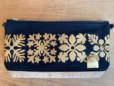 Hand Printed Midi Purse