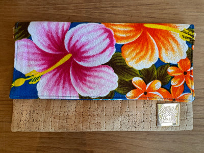 Up-Cycled Vintage Fold Over Clutch