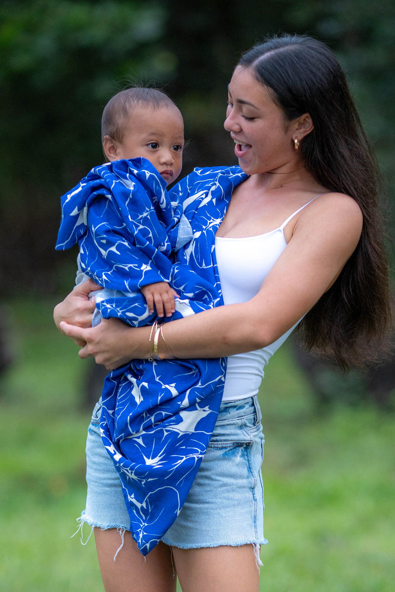 Kalo Blues Baby Swaddle