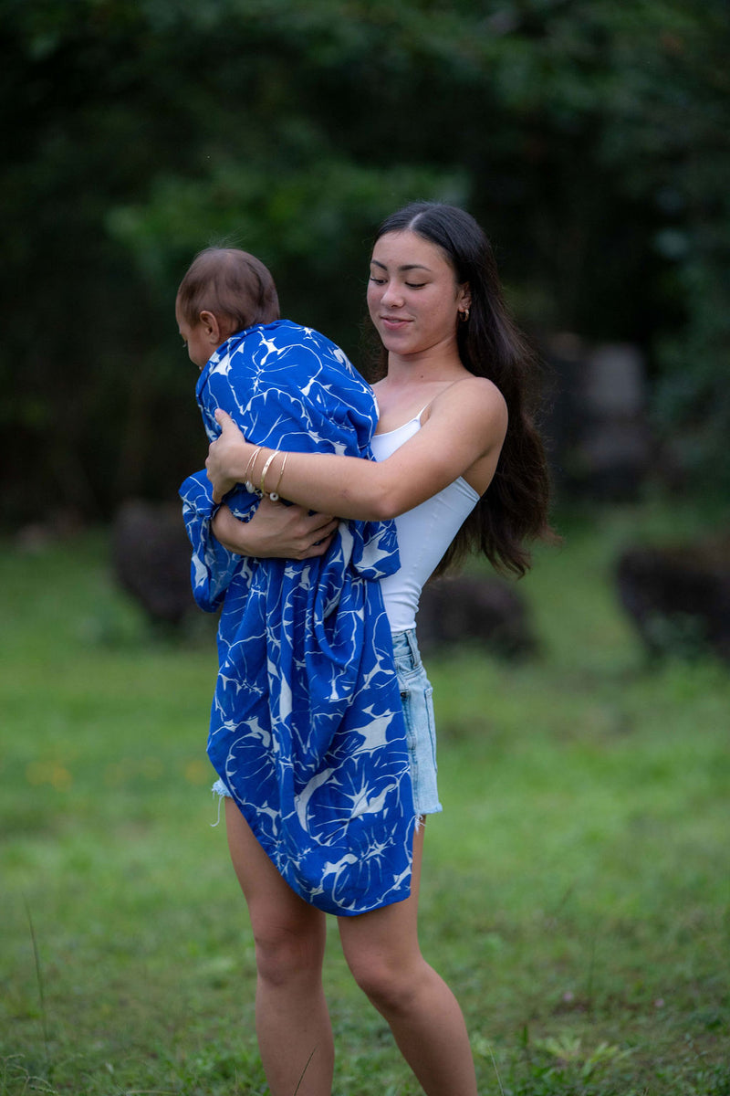 Kalo Blues Baby Swaddle