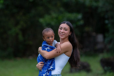 Kalo Blues Baby Swaddle