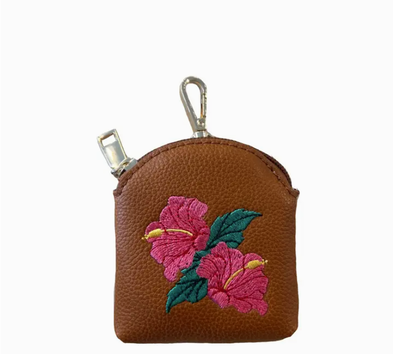 Leilani Saddle Mini Pouch Keychain