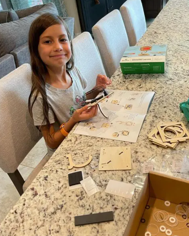 Levitating Lantern, Physics & Tensegrity Science Kit For Kid