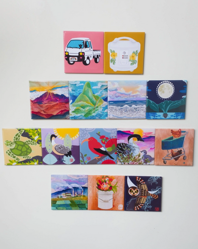 Protea Bucket Magnet